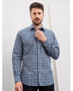 MEN'S CHECKED SHIRT  JN617