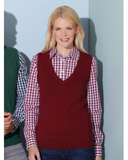 LADIES' V-NECK PULLOVER  JN656