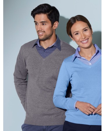 MEN'S V-NECK PULLOVER  JN659
