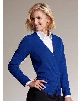 LADIES' V-NECK CARDIGAN  JN660