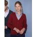 LADIES' V-NECK CARDIGAN  JN660