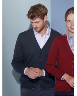 MEN'S V-NECK CARDIGAN  JN661