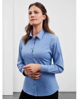LADIES' SHIRT LONGSLEEVE POPLIN  JN677