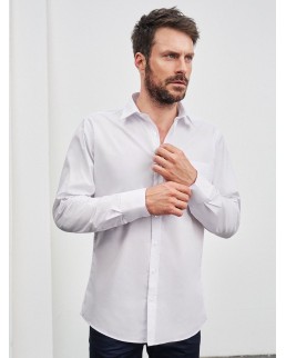 MEN'S SHIRT LONGSLEEVE POPLIN  JN678