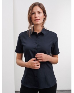 LADIES' SHIRT SHORT SLEEVE POPLIN  JN679