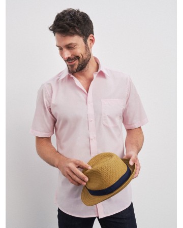 MEN'S SHIRT SHORT SLEEVE POPLIN  JN680
