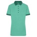 LADIES' HEATHER POLO  JN705