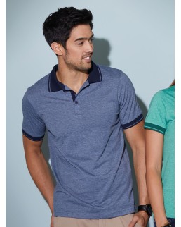 MEN'S HEATHER POLO  JN706