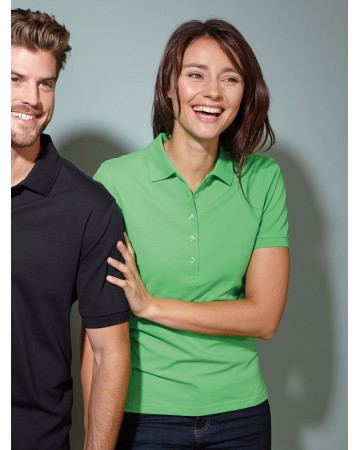 LADIES' ELASTIC POLO PIQUé  JN709