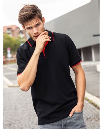 MEN'S POLO STRIPE  JN728