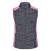 LADIES' KNITTED HYBRID VEST  JN739