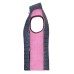LADIES' KNITTED HYBRID VEST  JN739
