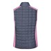 LADIES' KNITTED HYBRID VEST  JN739