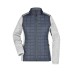 LADIES' KNITTED HYBRID JACKET  JN741
