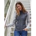 LADIES' KNITTED HYBRID JACKET  JN741