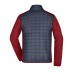 MEN'S KNITTED HYBRID JACKET  JN742