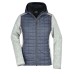 LADIES' KNITTED HYBRID JACKET  JN771