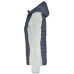 LADIES' KNITTED HYBRID JACKET  JN771