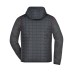 MEN'S KNITTED HYBRID JACKET  JN772