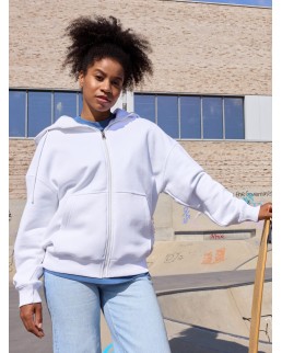OVERSIZED HOODED JACKET UNISEX  JN8043