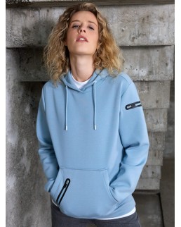 LADIES' HOODY INTERLOCK  JN8045