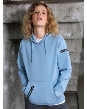 LADIES' HOODY INTERLOCK  JN8045