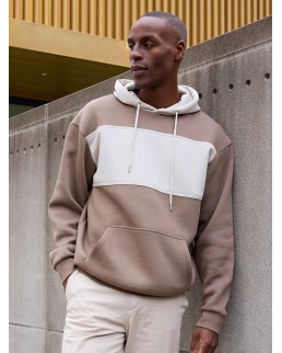 SWEAT-HOODY COLOUR-BLOCK UNISEX  JN8051