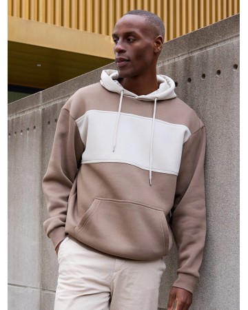 SWEAT-HOODY COLOUR-BLOCK UNISEX  JN8051
