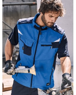 WORKWEAR SOFTSHELL VEST - STRONG  JN845
