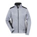 LADIES' KNITTED WORKWEAR FLEECE JACKET - STRONG  JN861