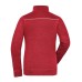 LADIES' KNITTED WORKWEAR FLEECE JACKET - SOLID  JN897