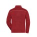MEN'S KNITTED WORKWEAR FLEECE JACKET - SOLID  JN898