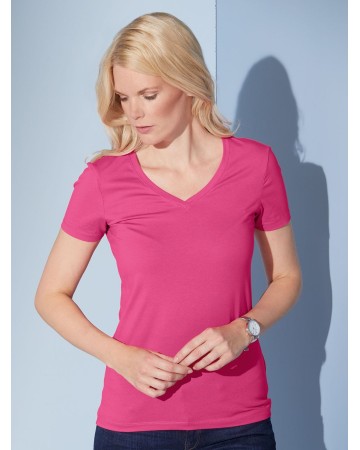 LADIES' STRETCH V-T  JN928