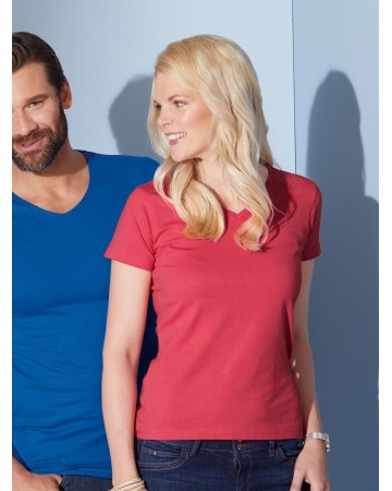 LADIES' SLIM FIT V-T  JN972