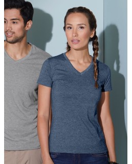 LADIES' HEATHER T-SHIRT  JN973