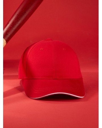 6 PANEL SANDWICH CAP WITH BRUSHED SURFACE  MB6212