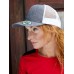 6 PANEL MESH CAP MELANGE  MB6244