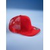 6 PANEL FLAT PEAK CAP  MB6509