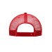 6 PANEL FLAT PEAK CAP  MB6509