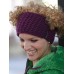 CROCHETED HEADBAND MB7947 CROCHETED HEADBAND MB7947
