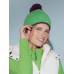 POMPON HAT WITH CONTRAST STRIPE  MB7964