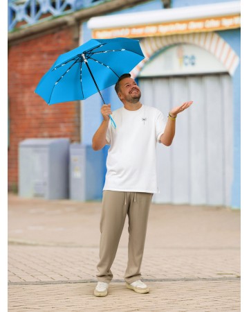 AOC FARE® WHITELINE POCKET UMBRELLA  FA5444