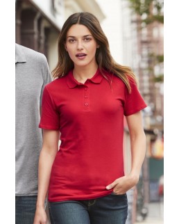 SOFT STYLE POLO DONNA PIQUè M/C 100% COT 177 GR