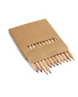 COLOURED SCATOLA CON 12 MATITE COLORATE 91747