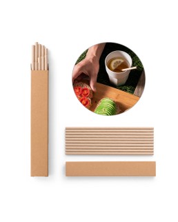 LAMONE SET DI 10 CANNUCCE IN CARTA KRAFT 94098