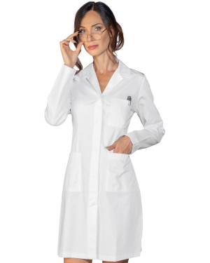 CAMICE DONNA SINGAPORE BIANCO - ISACCO 009238