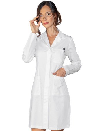 CAMICE DONNA SINGAPORE BIANCO - ISACCO 009238