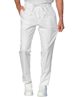 PANTALONE SLIM ZIP UNISEX - ISACCO 043678