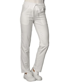 PANTALONE C/ELASTICO BIANCO 3XL OEKO-TEX® STANDARD 100 CERTIF N. 25CX00077 CL II CENTROCOT - ISACCO 044000A-OEKO