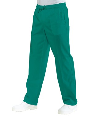 PANTALONE C/ELASTICO VERDE CHIRURGIA OEKO-TEX® STANDARD 100 CERTIF N. 25CX00077 CL II C - ISACCO 044200-OEKO